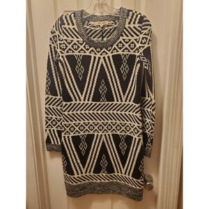 Pink Rose Sweater Dress Long Sleeve sz M NWT Classic Office career Cozy casual